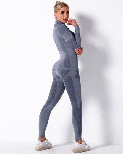 Leggings senza cuciture Wilder - Blu navy