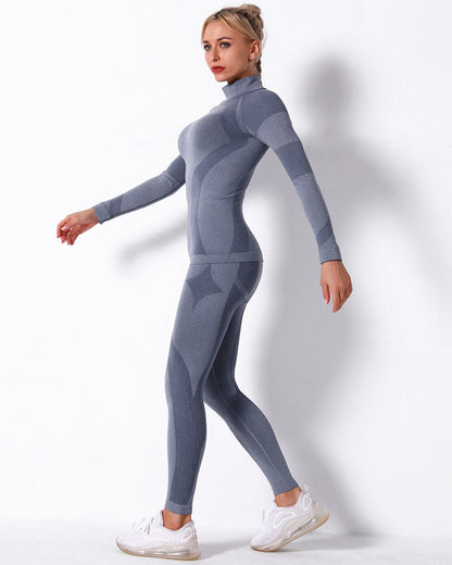 Leggings senza cuciture Wilder - Blu navy