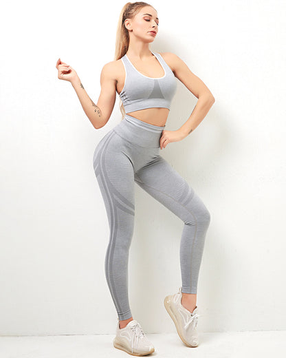 Leggings senza cuciture Willo Fox - Grigio
