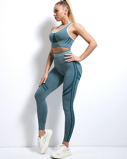 Leggings senza cuciture Willo Fox - Verde scuro