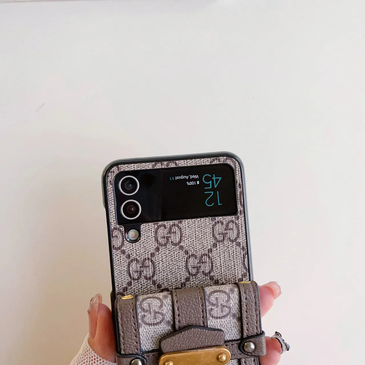 Retro Lock Kartenhalter Galaxy Case für Samsung