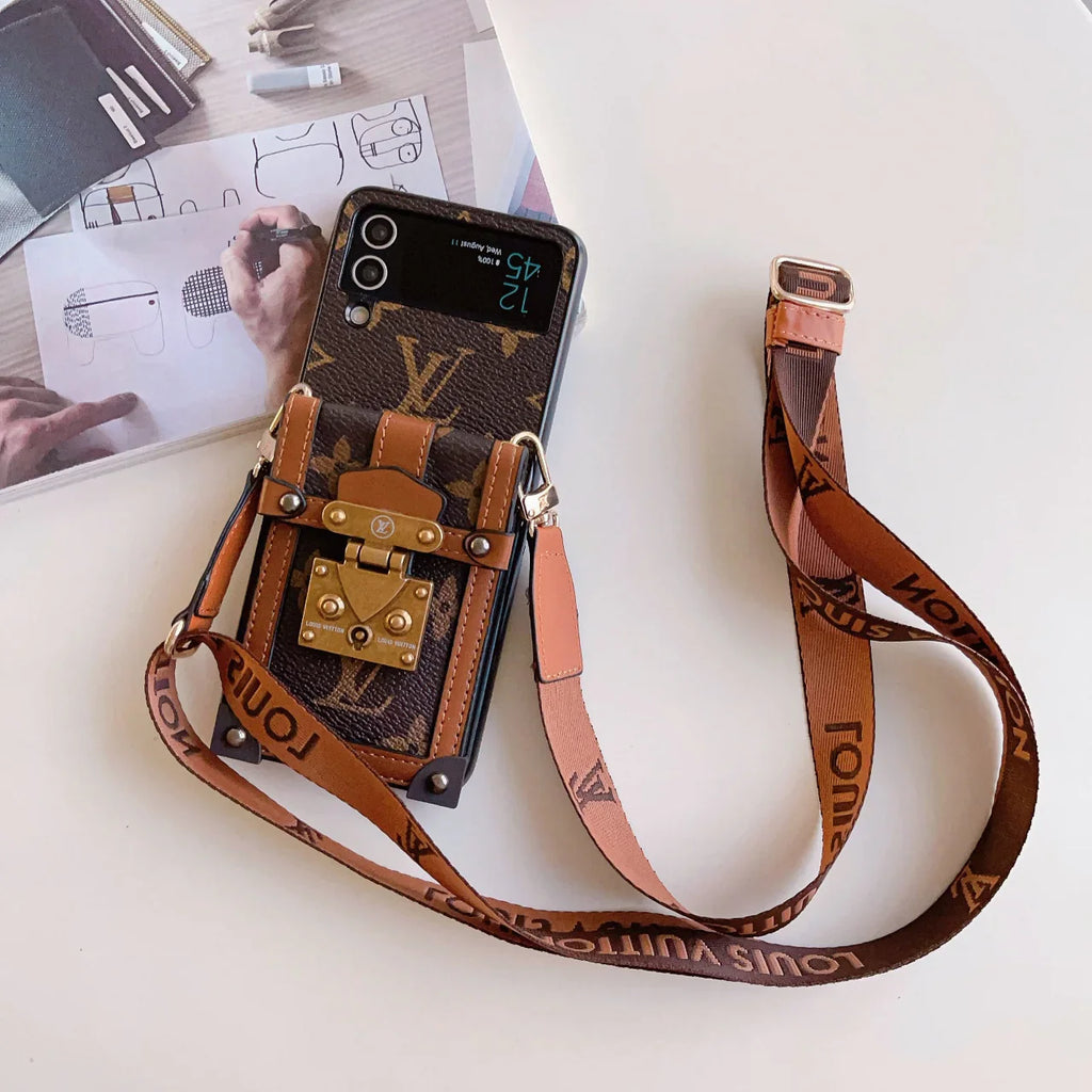 Retro Lock Kartenhalter Galaxy Case für Samsung