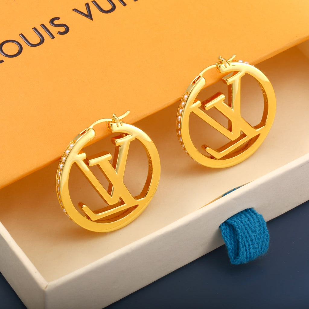 Fashion Letter Earrings