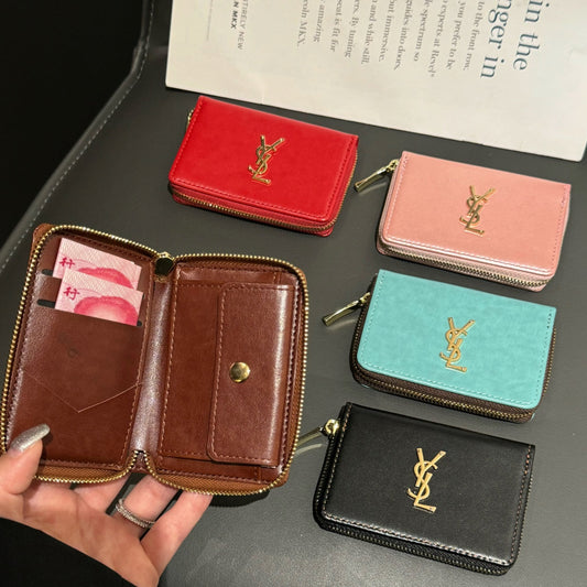 Porta carte con monete