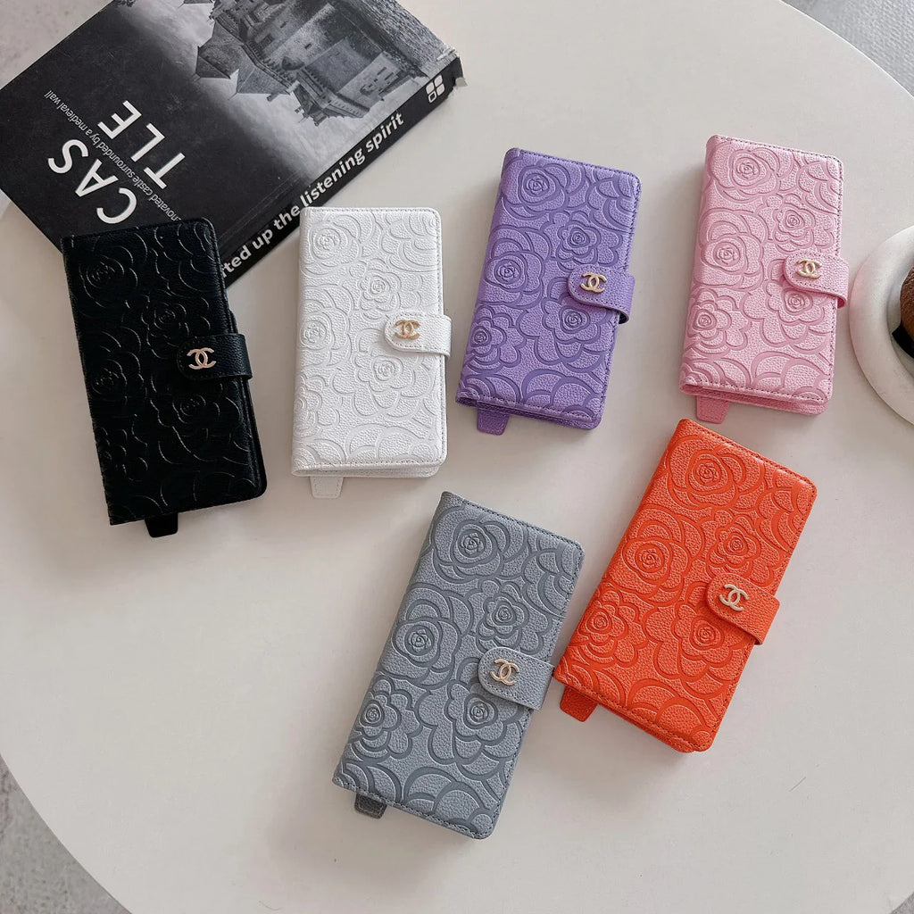 Camellia Handyhülle mit Handgelenksschlaufe für das iPhone