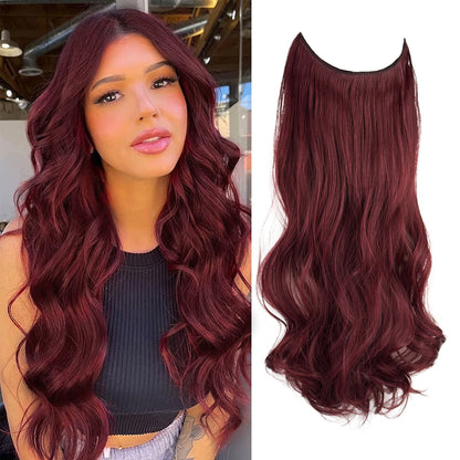 Wave Halo Clip in Hair Extensions