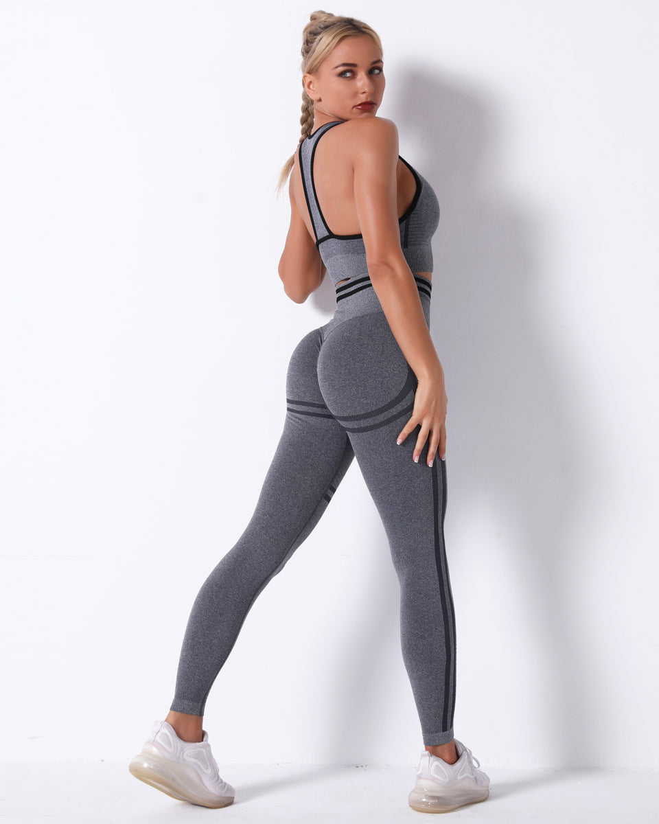Leggings a vita alta Zephyr - Grigio scuro