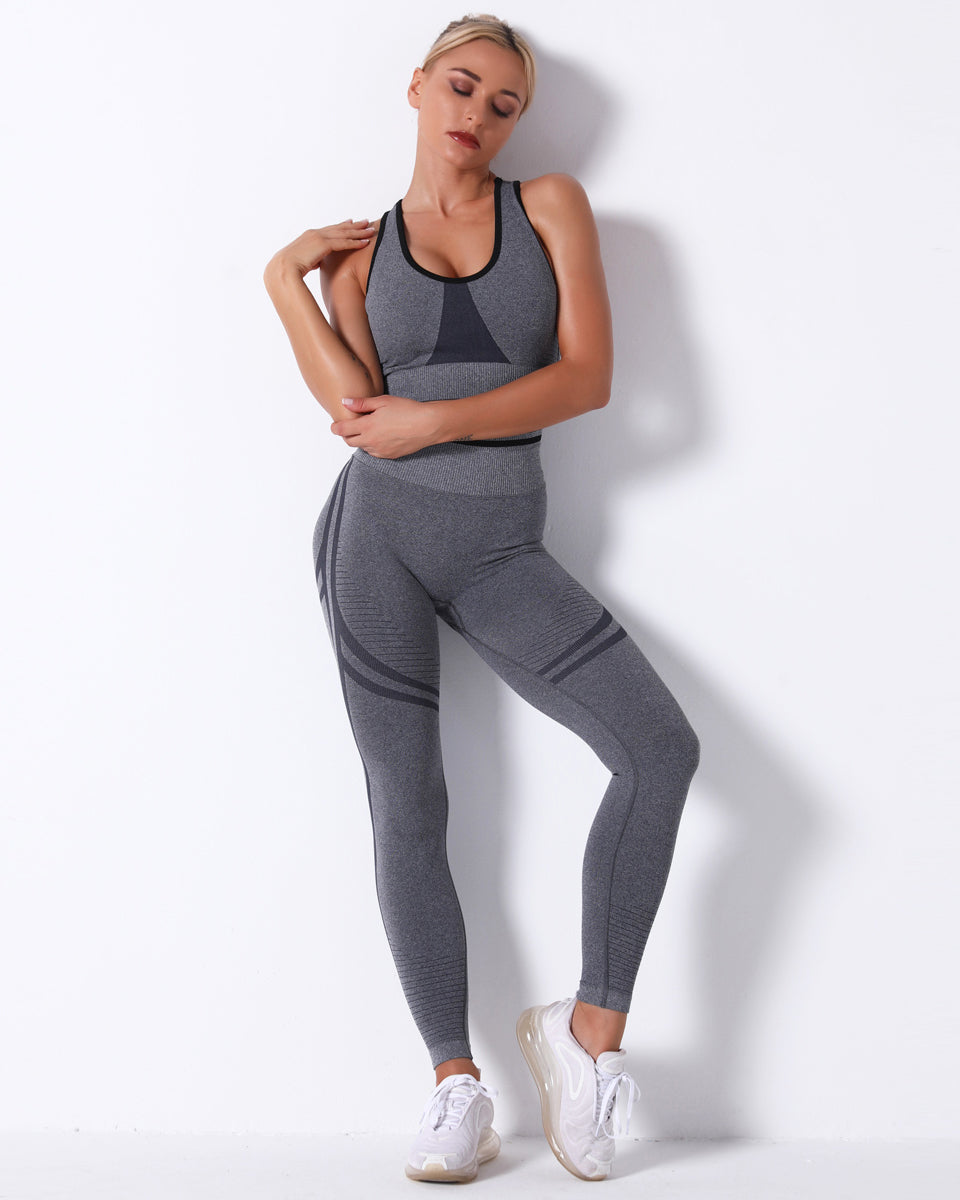 Leggings a vita alta Zephyr - Grigio scuro