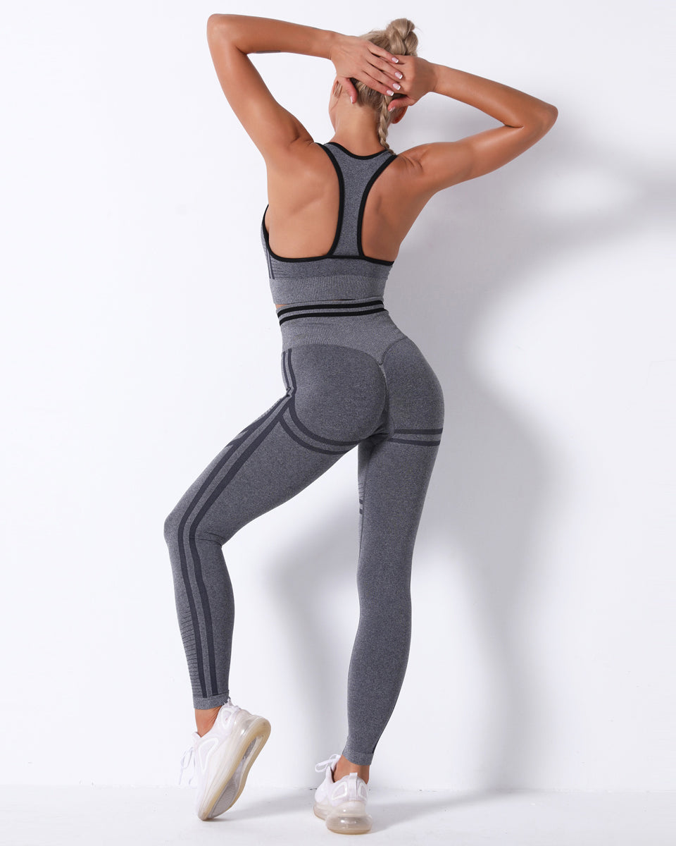 Leggings a vita alta Zephyr - Grigio scuro