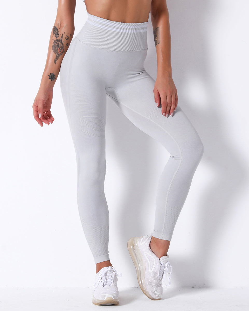 Leggings a vita alta Zephyr - Grigio chiaro