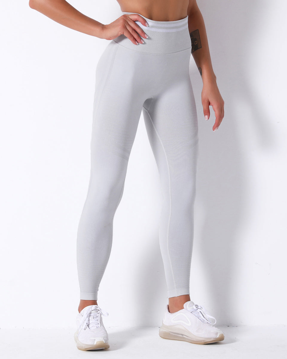 Leggings a vita alta Zephyr - Grigio chiaro