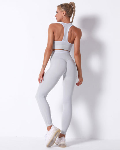 Leggings a vita alta Zephyr - Grigio chiaro
